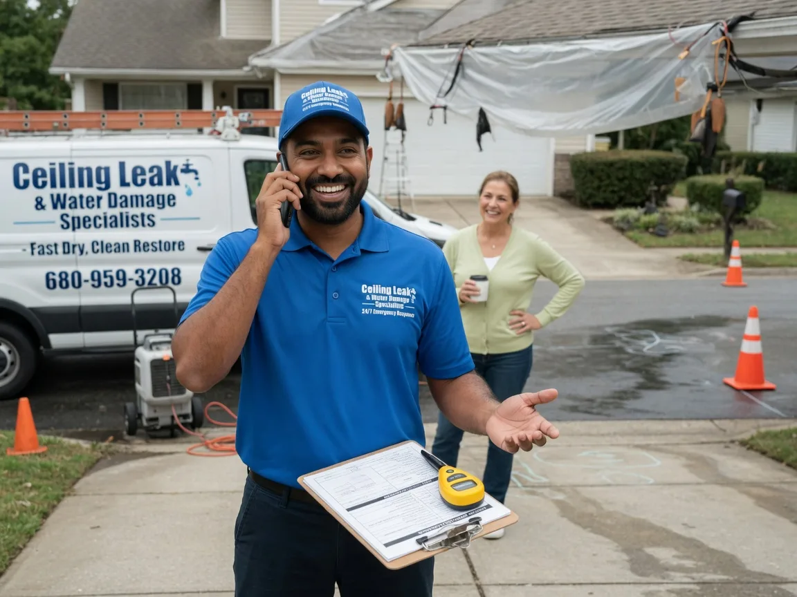 Ceiling Leak Cleanup Conneaut, OH FAQs